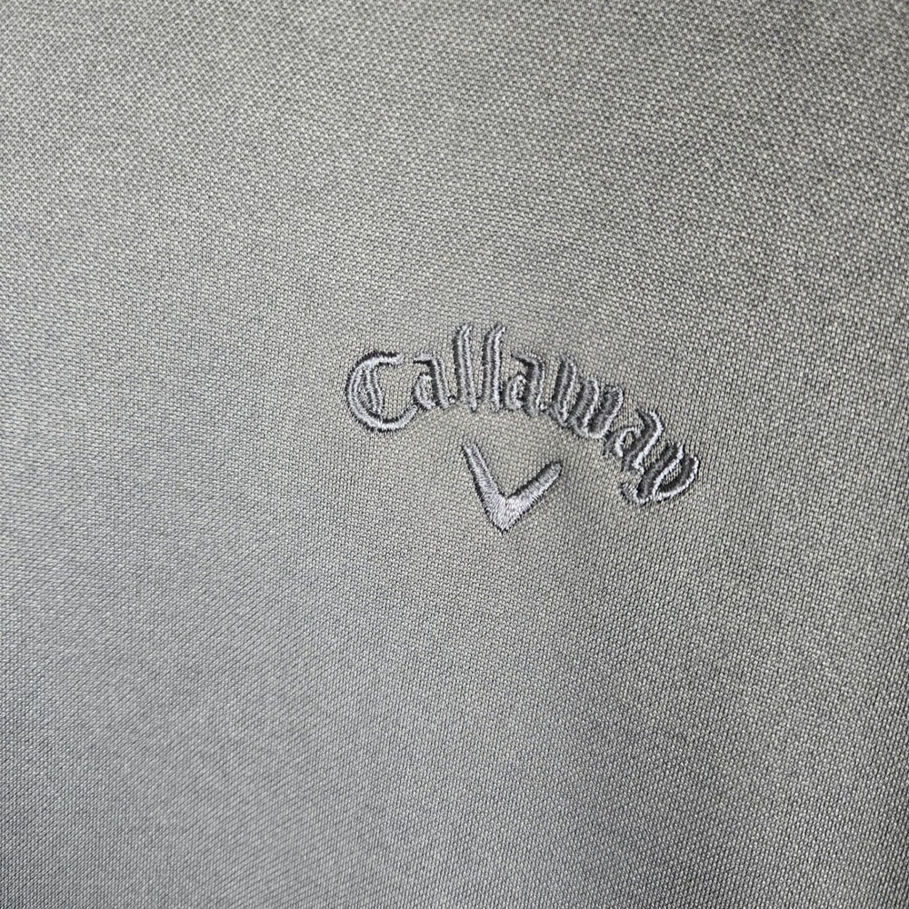 Callaway Golf Jacket Full Zip Lightweight Gray XL Athletic Outerwear - Picture 3 of 8
